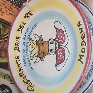 🇮🇹 Vintage 1996 Hand Painted  certified plate
